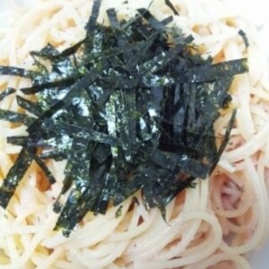 簡単★基本のたらこパスタ